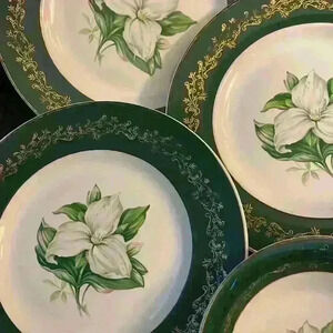 Ridgewood Empire 22kt gold edges  - dishes bowl and 3 plates